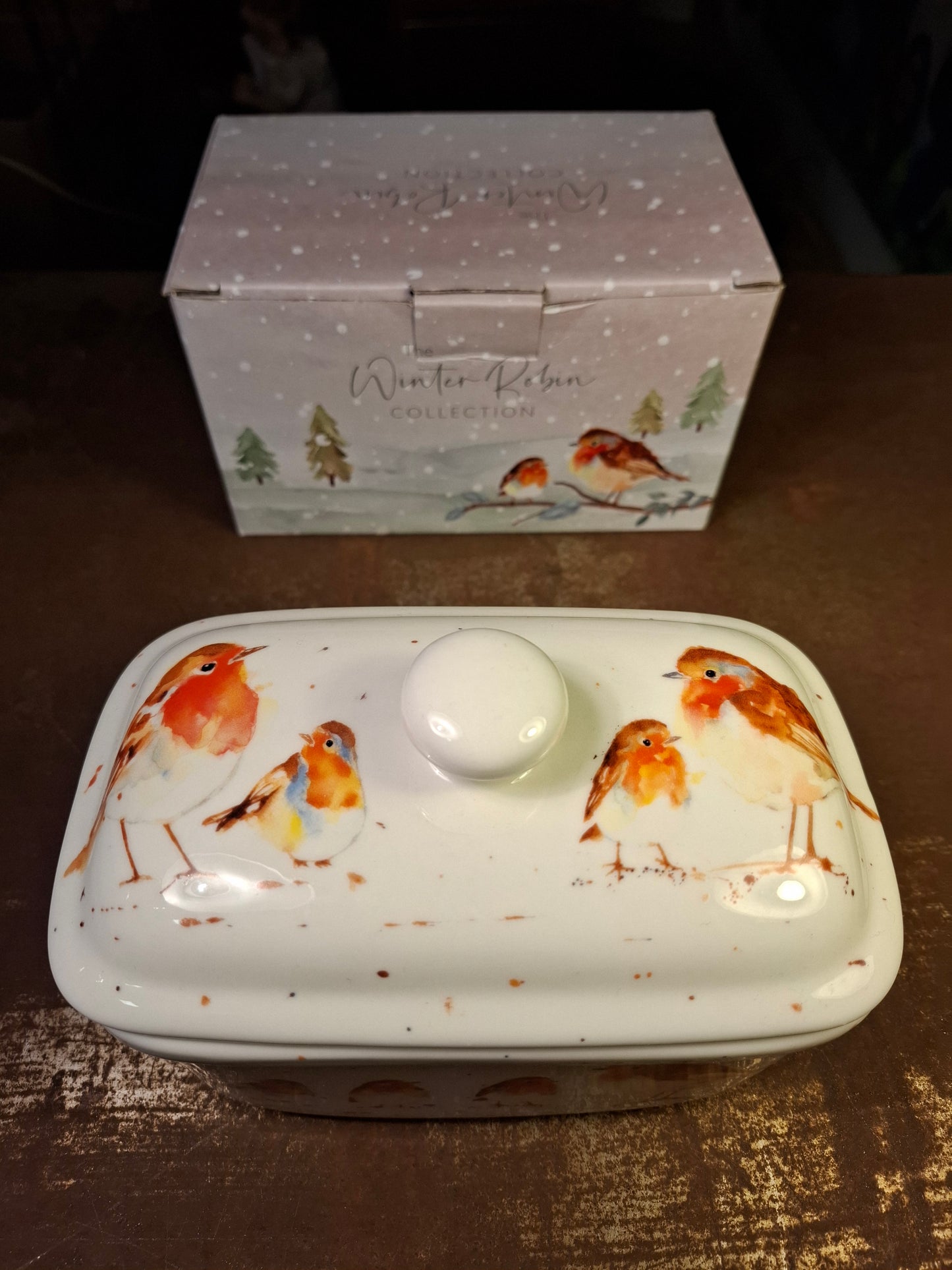 The Winter Robin Collection Boxed like new