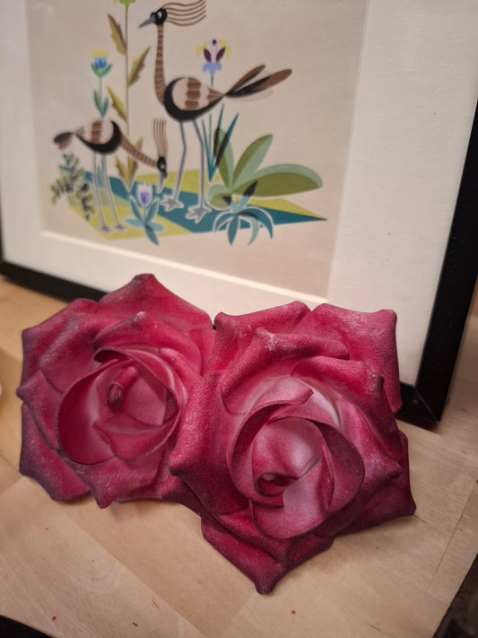 Flexible Kunstrosen paar