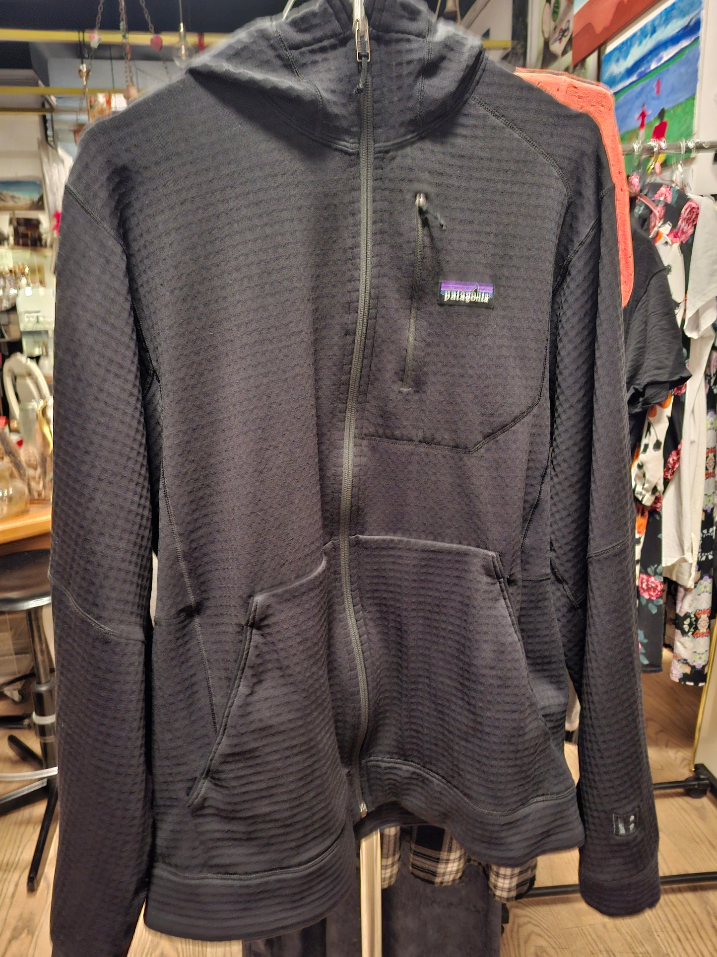 Langarm-Zip-Top mit Kapuze von Patagonia