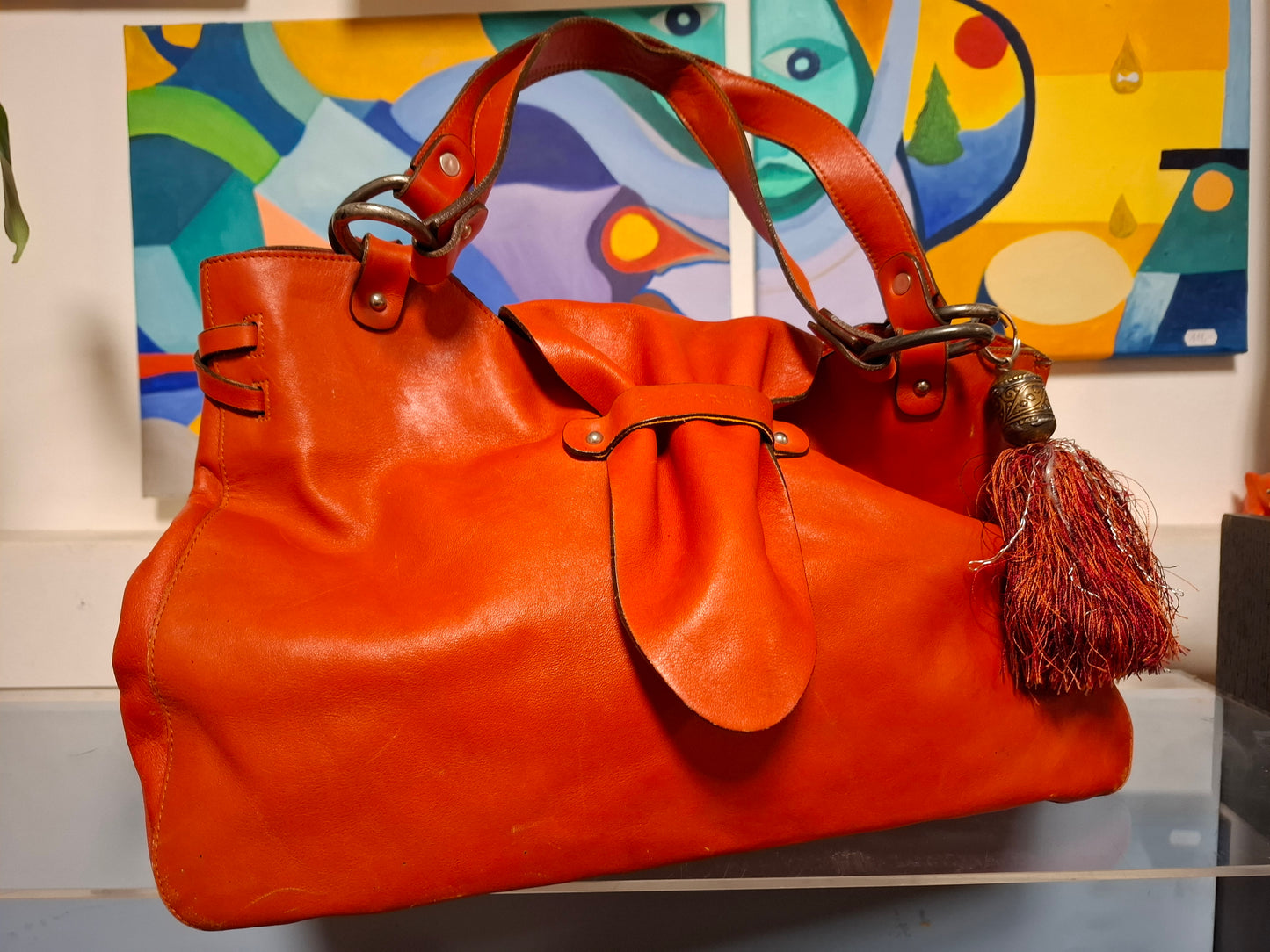 Lamarthe Handtasche aus Leder