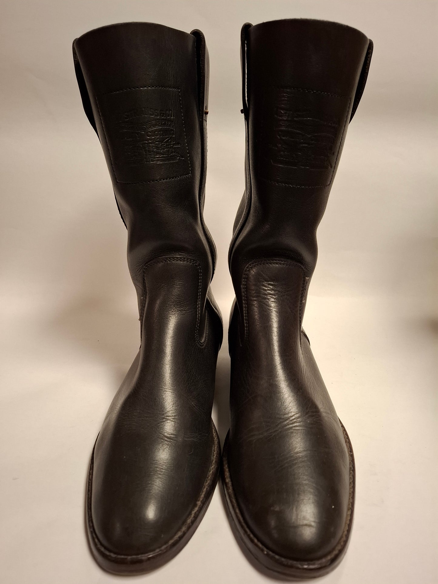 Retro Stiefel aus Leder von Levi's Gr. 41