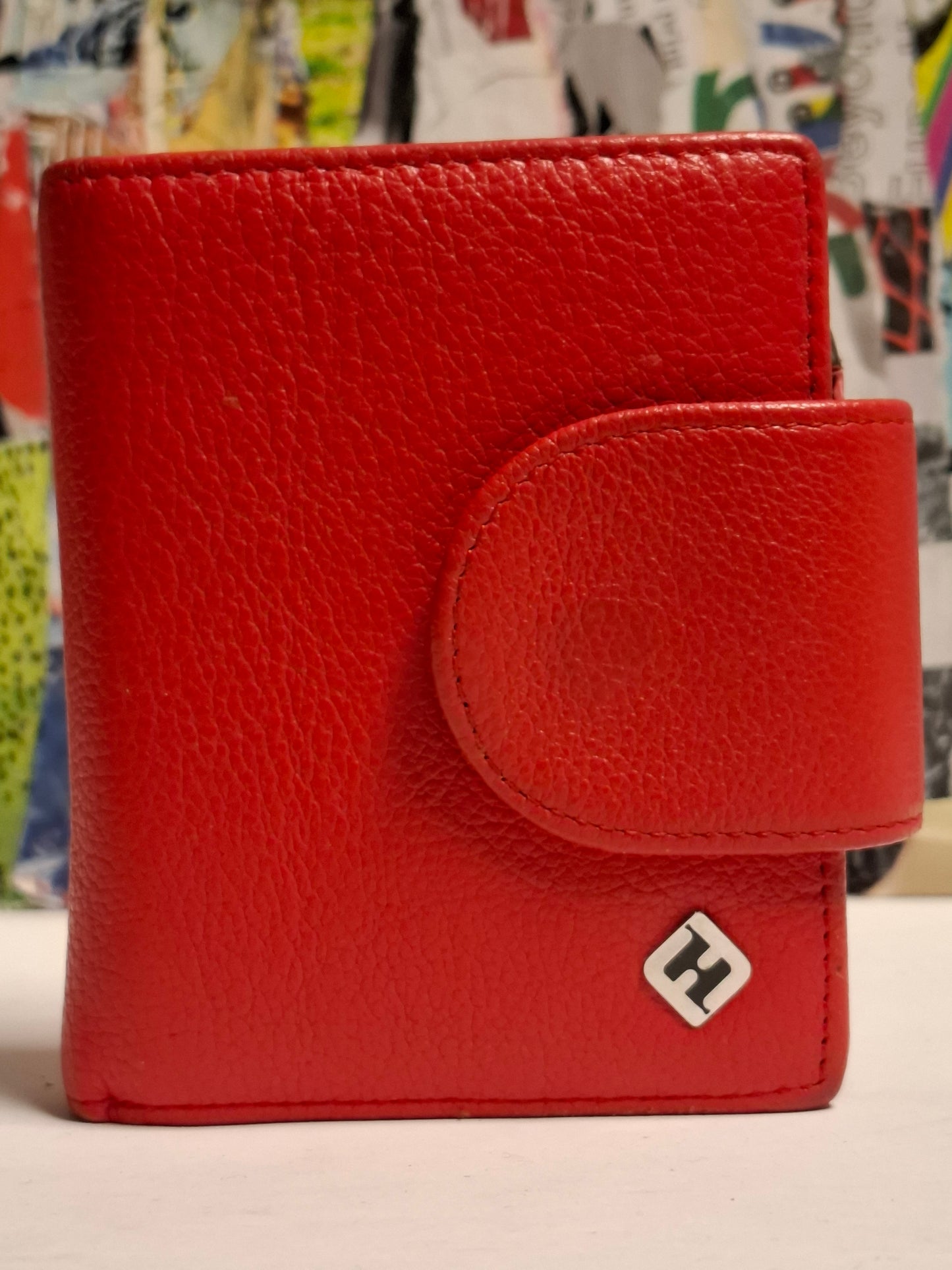 RFID ID Protection Wallet in Rot