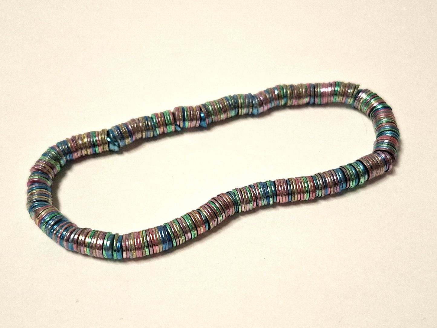 Blaues und silbernes Armband