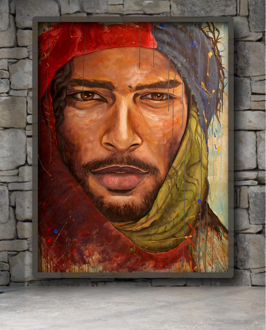Acryl 130 mal 100 cm