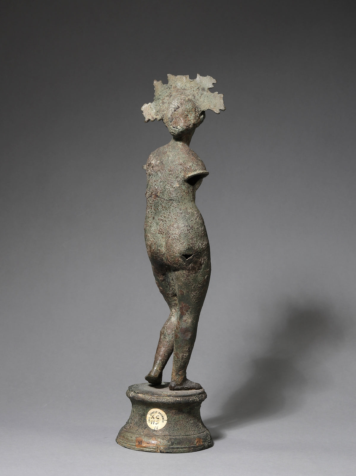 Venus Statuette, Bronze, römisch, H. 28 cm – Ex Ernst Brummer Collection, Parke-Bernet Galleries 1944