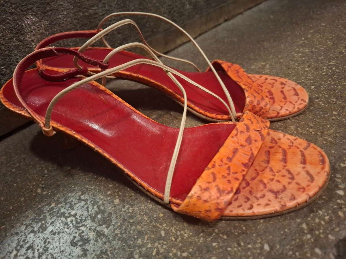 VINTAGE LEDER HEELS VON ELEGANCE GR. 39