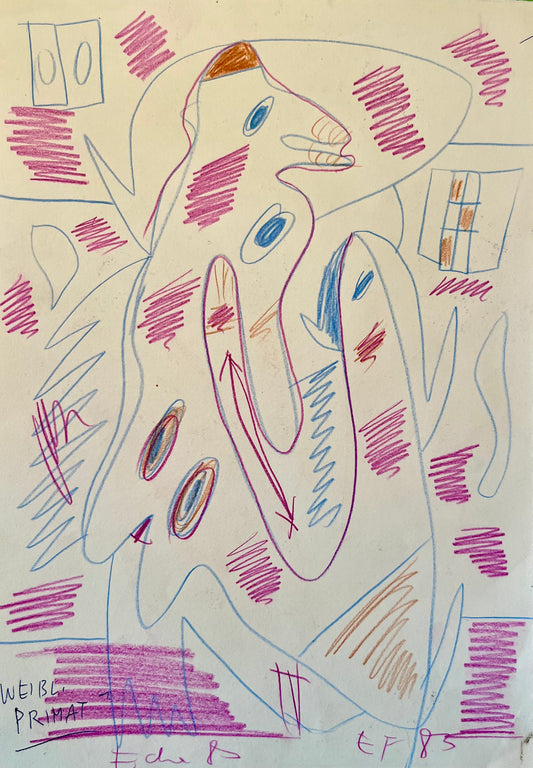 Franz Ecker – „Weiblicher Primat“ | Abstrakte Kunst