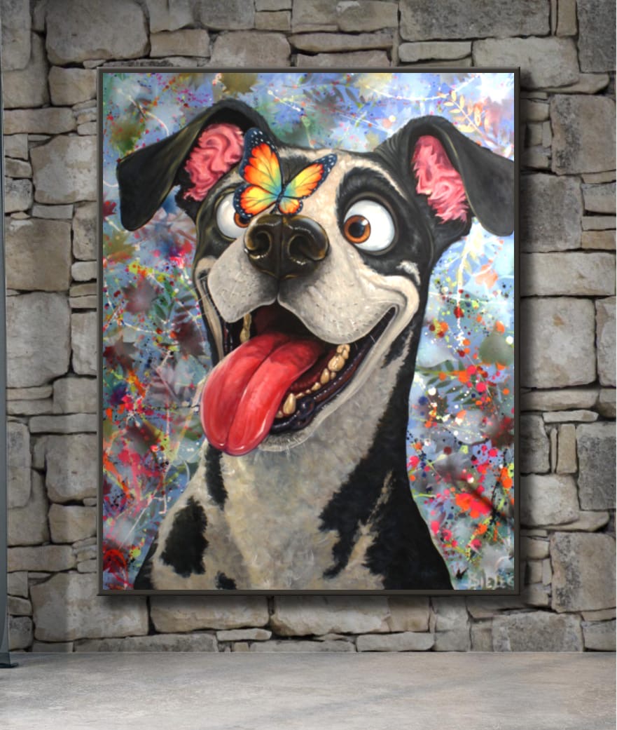 Acryl 100 mal 80 cm