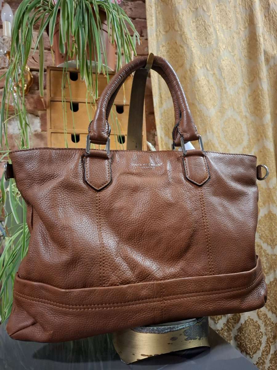 TIGER OF SWEDEN HANDTASCHE AUS LEDER