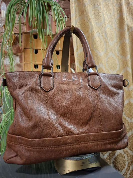 TIGER OF SWEDEN HANDTASCHE AUS LEDER