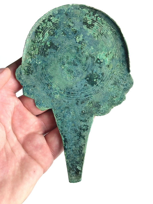 Antiker Bronze Spiegel