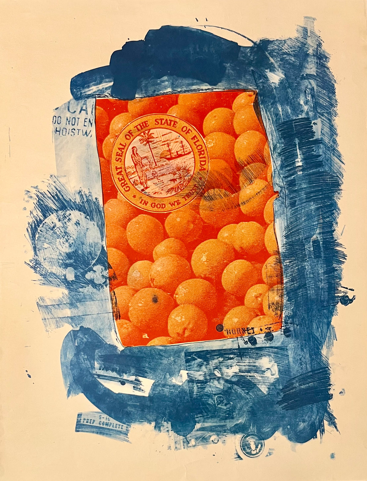 „Banner (Stoned Moon)“ von Robert Rauschenberg