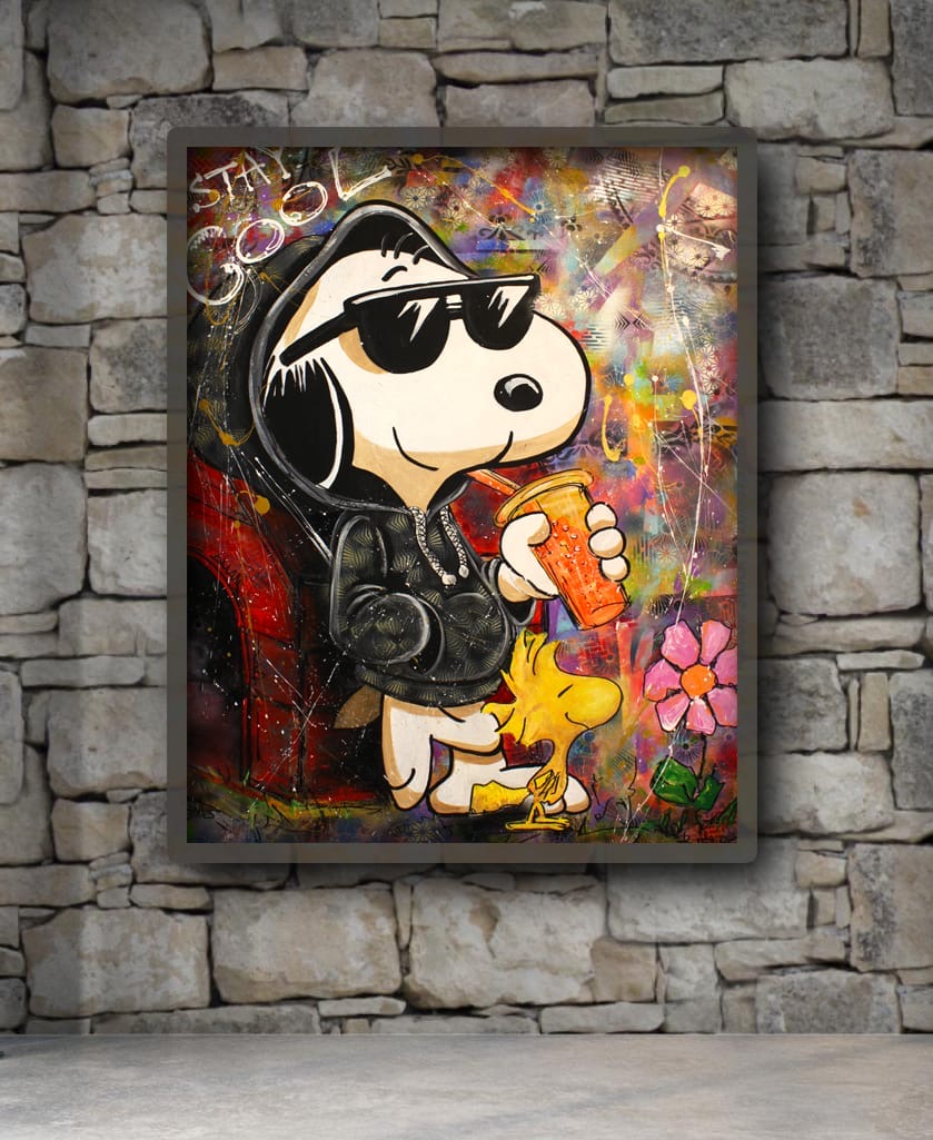 Acryl 100 mal 80 cm
