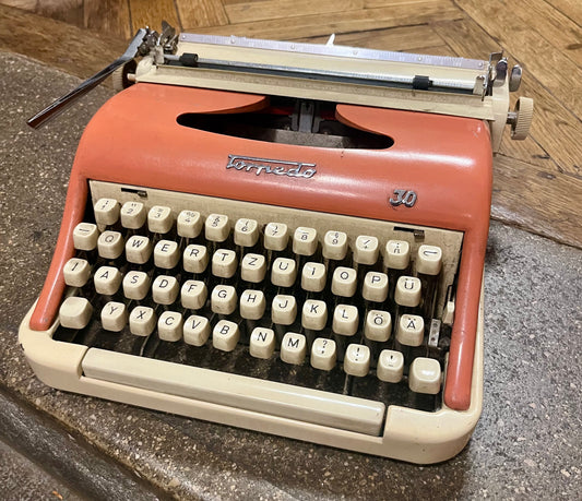 1960er Schreibmaschine Torpedo 30