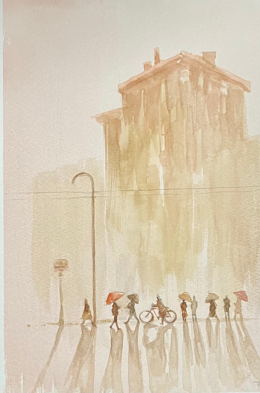 Vladimir Sota, Aquarell