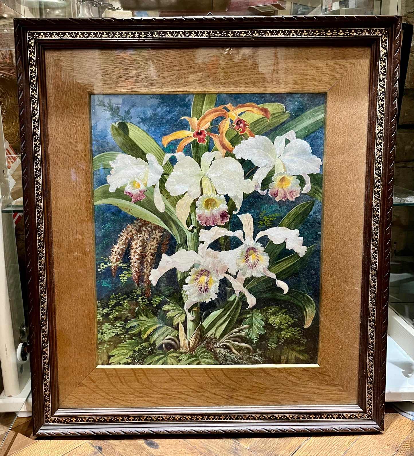 Lilien in schönem Rahmen