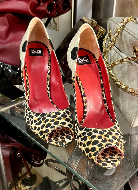 Vintage Dolce und Gabbana Stöckelschuhe Gr. 37,5