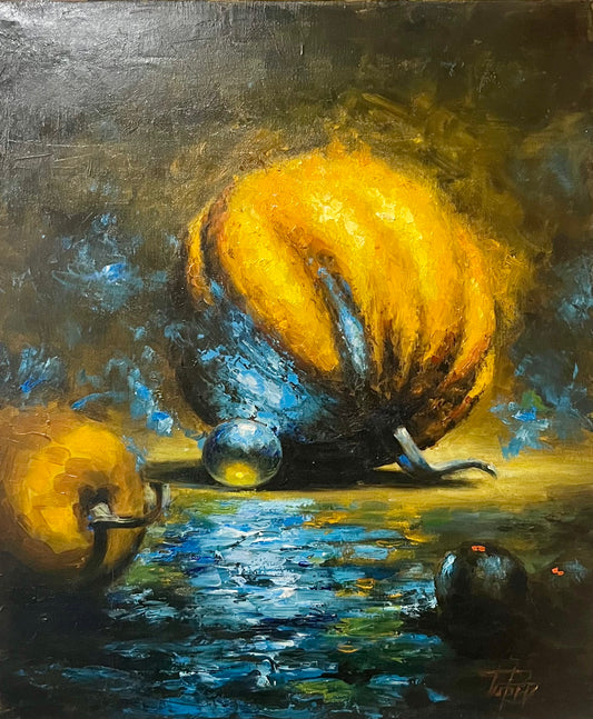 Stillleben, signiert Acryl