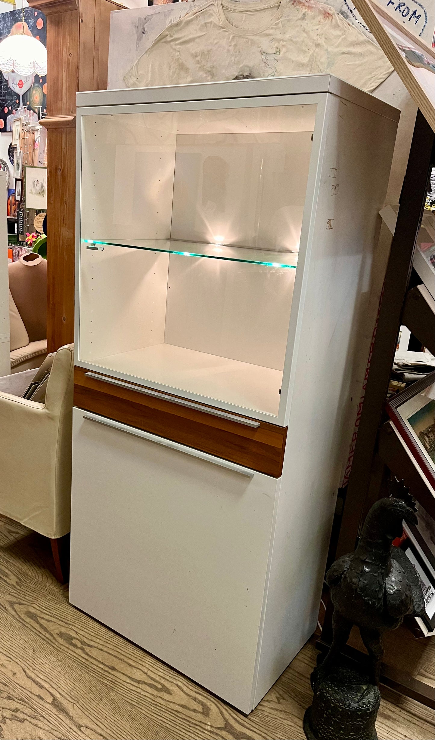 Vintage Vitrinenschrank