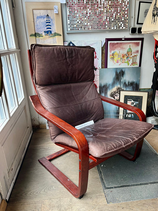 Vintage Leder Freischwinger