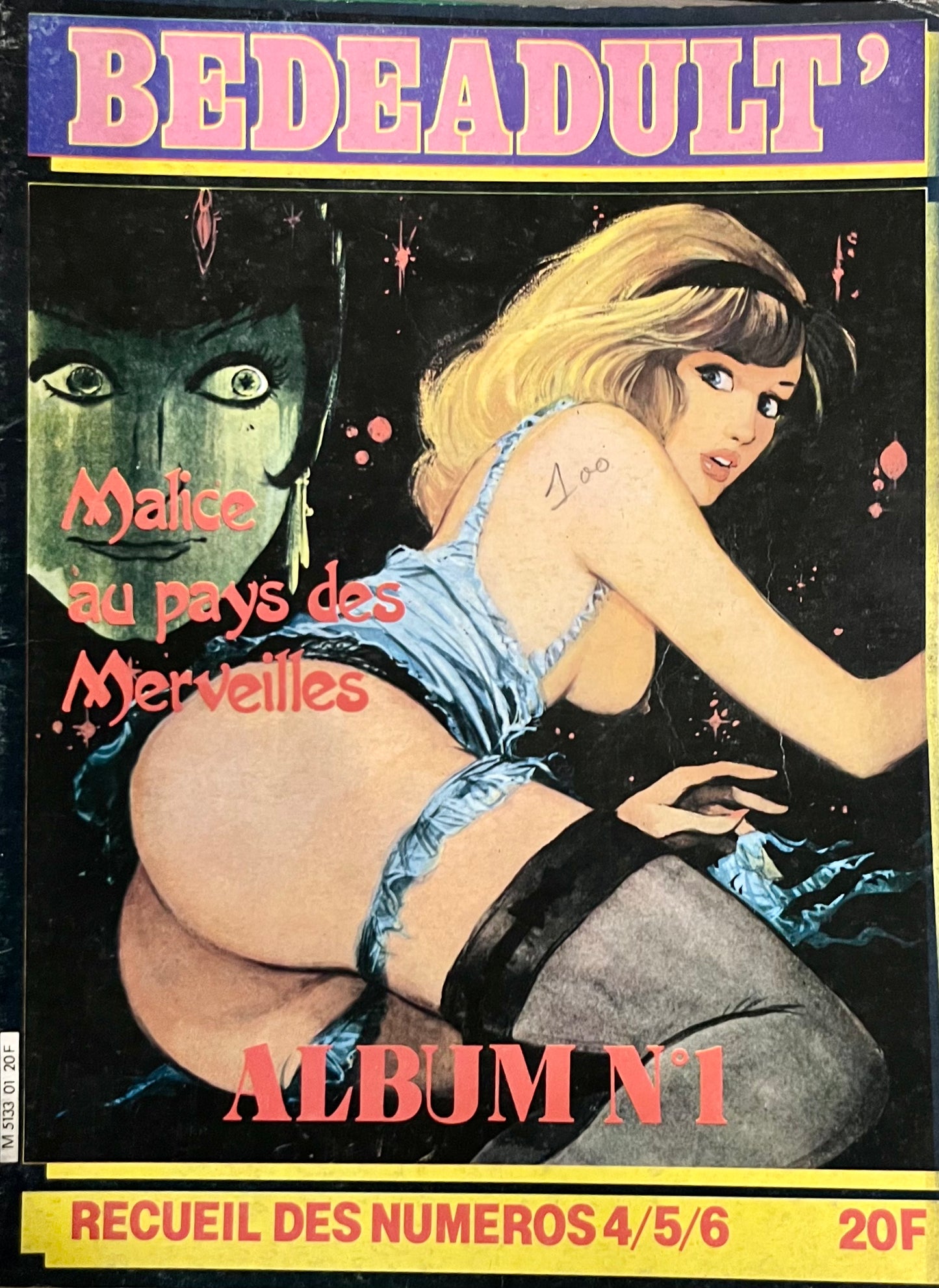 Bédé Adult' (International Presse Magazine) bzw. der Ausgabe mit dem Titel Album N°1 (Recueil des numéros 4/5/6)