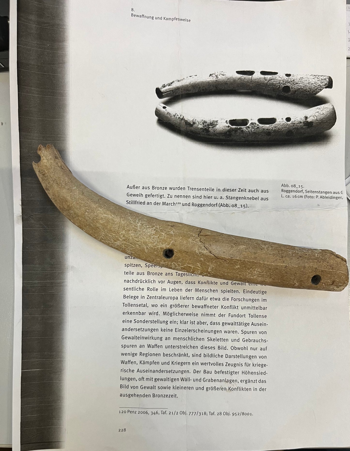 Urnenfelderzeit Stangenknebel