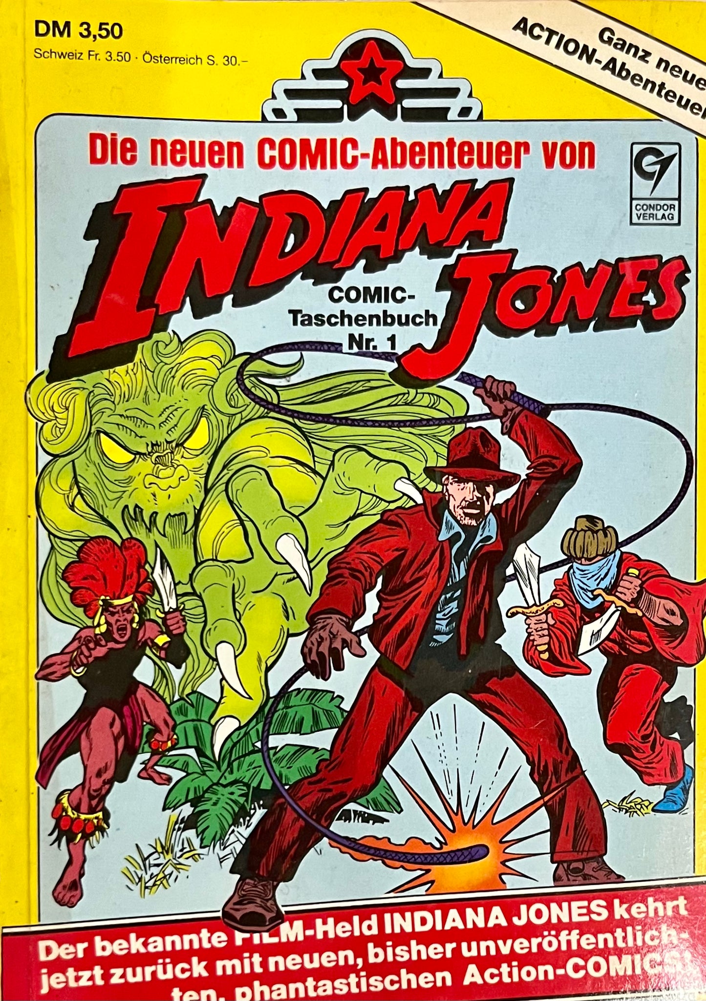 Indiana Jones Comic-Taschenbuch Nr. 1