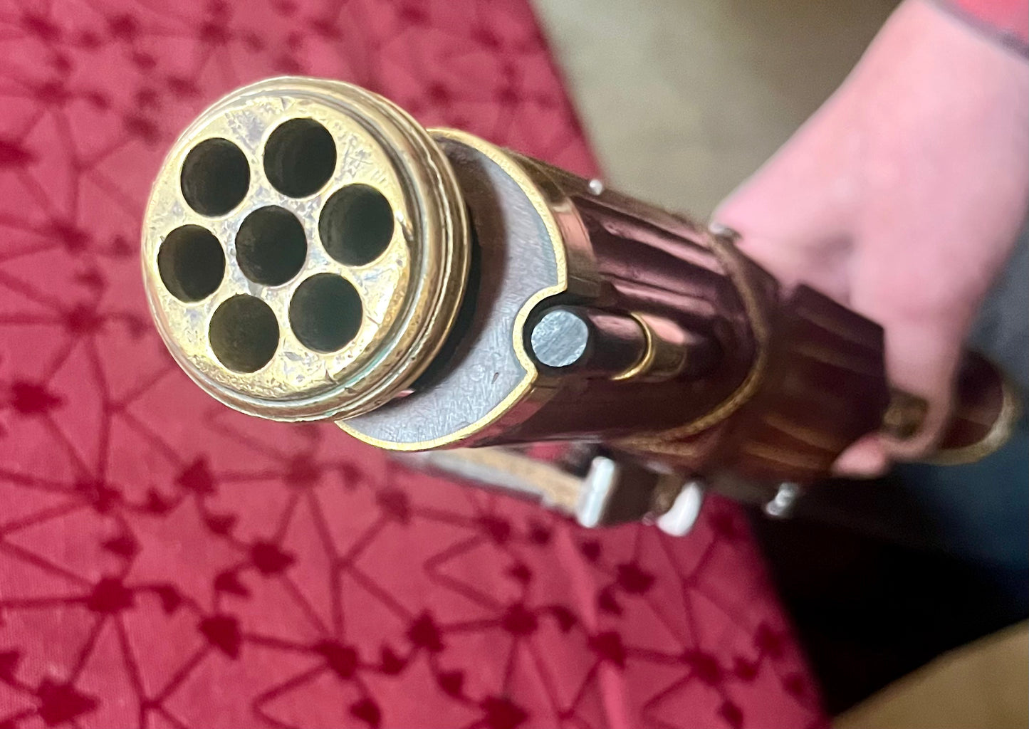 Siebenschüssige Radschlosspistole