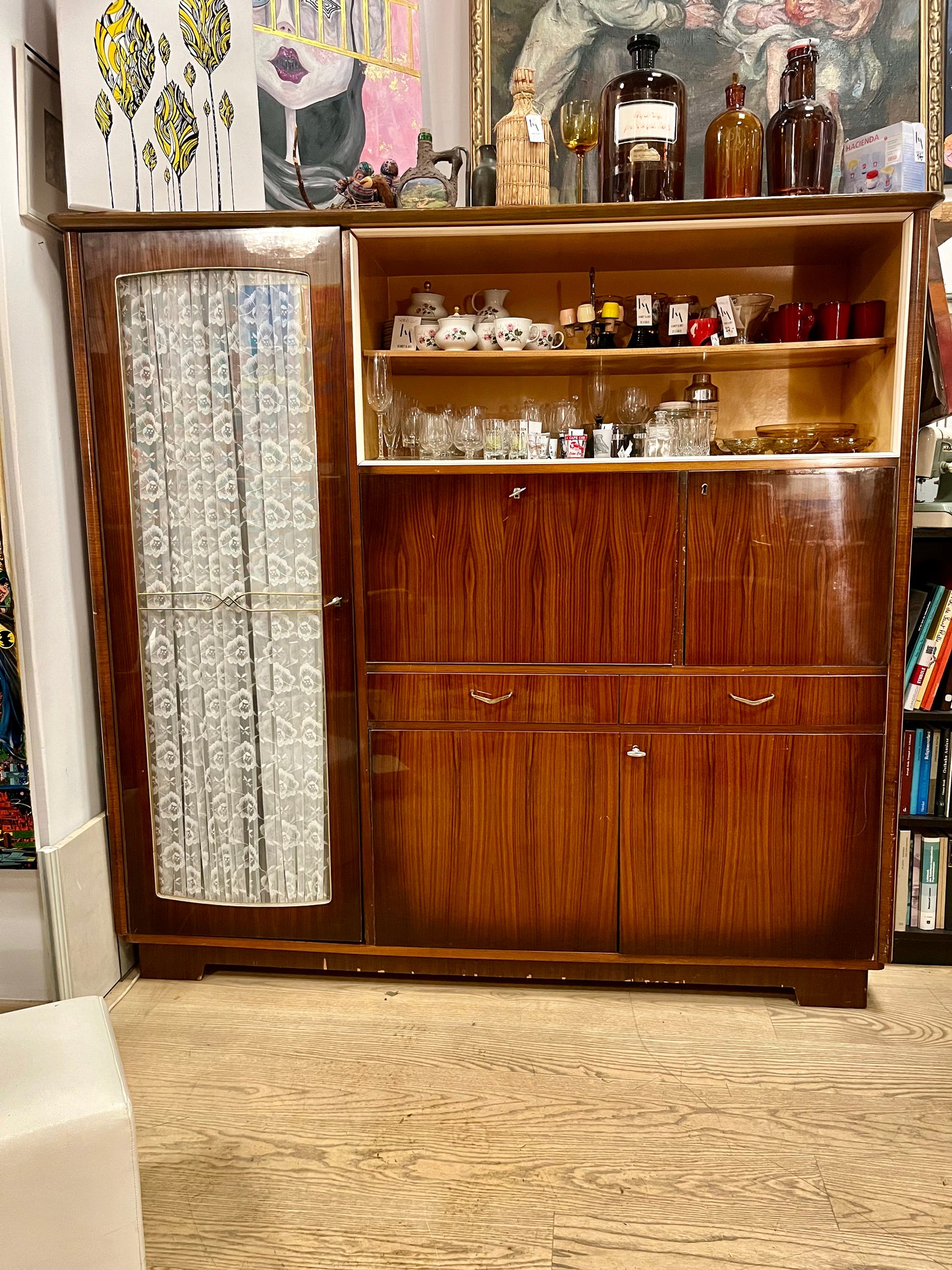 Vintage Schrank Kommoden Kombi