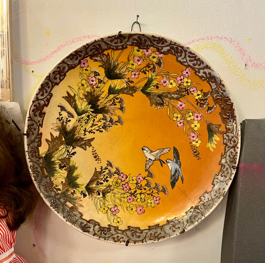 Vintage Asien Wandteller