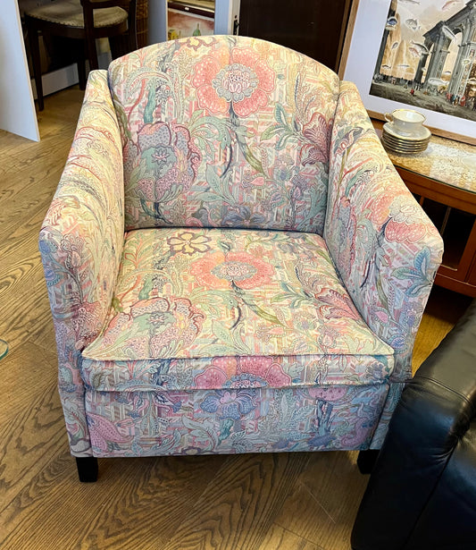 Vintage Wittmann Lounge Chair Floral