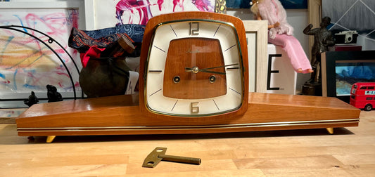 Vintage Midcentury Kaminuhr