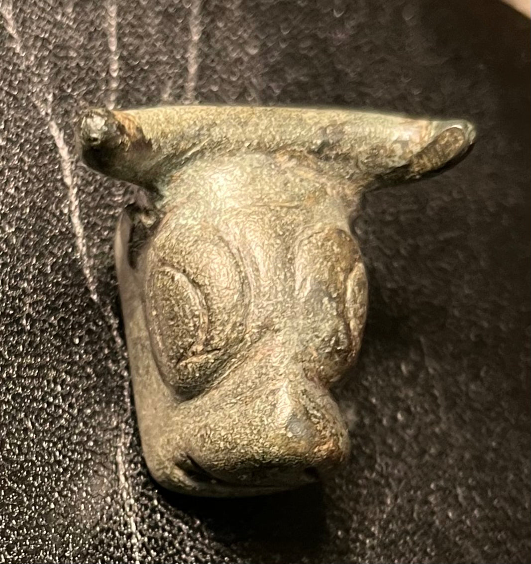 Eisenzeitlicher Stierkopf