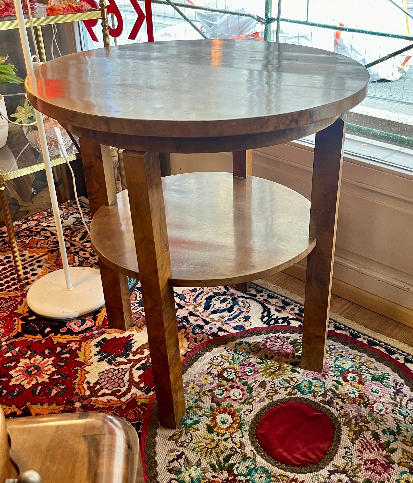 Art Déco Beistelltisch – Holz, Wien um 1920