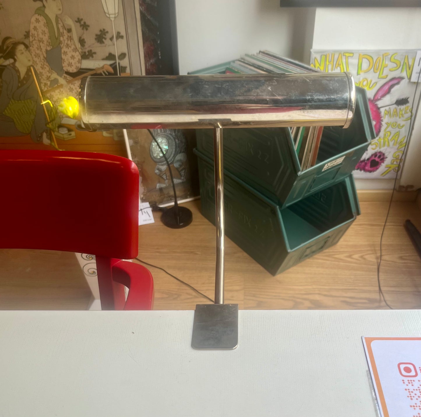 Vintage Lese- Klemmlampe