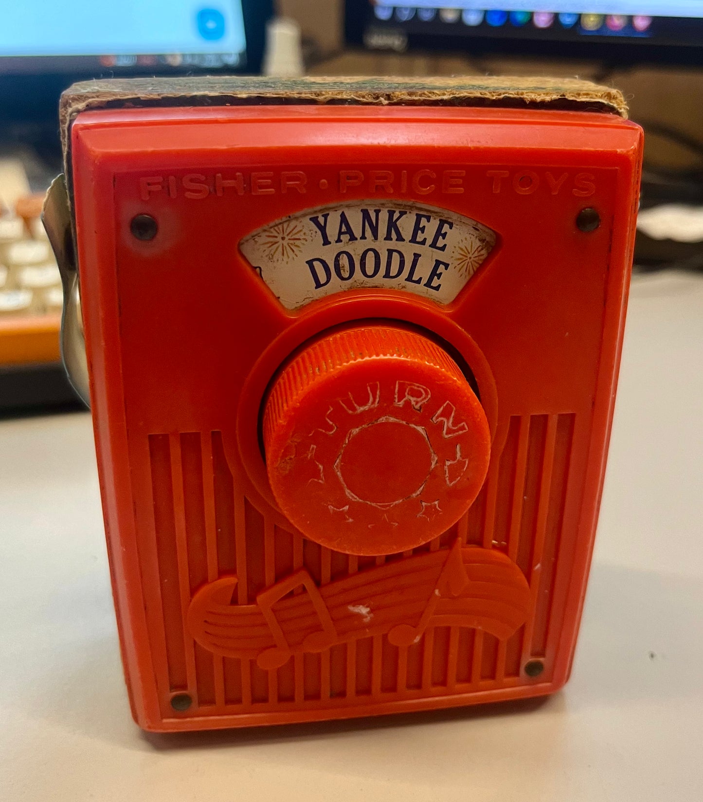 Vintage Fischer-Price „Yankee Doodle“ Spieluhr