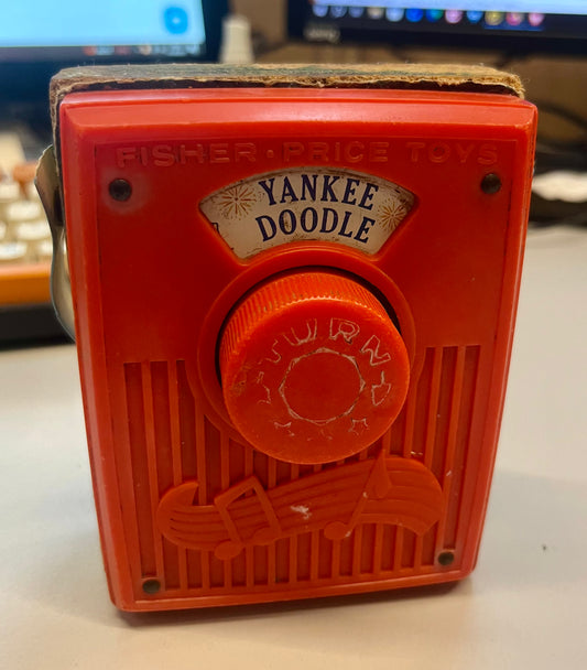Vintage Fischer-Price „Yankee Doodle“ Spieluhr