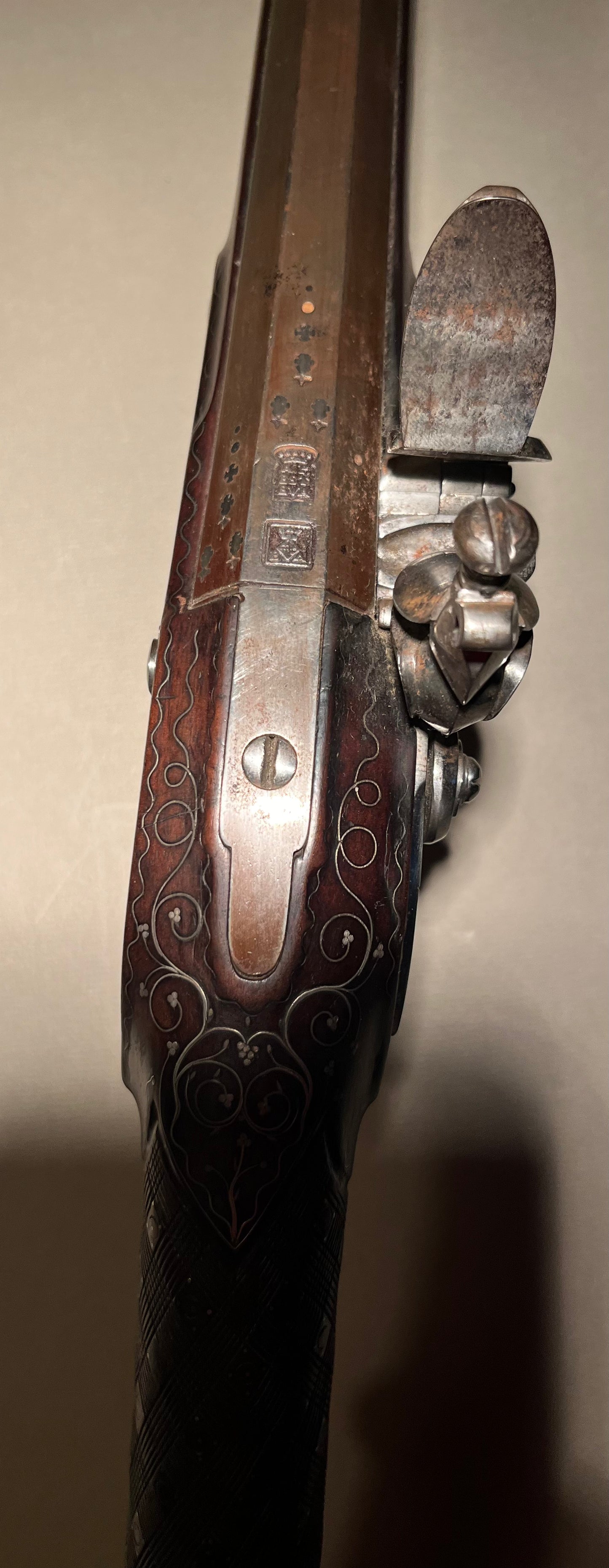 Steinschloss Flinte, Ray in Brescia, Italien um 1800, fürstlicher Besitz