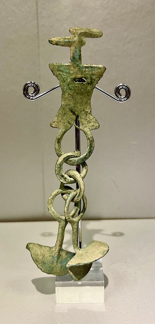 Klapperblechgehänge Wasservogel Urnenfelderzeit