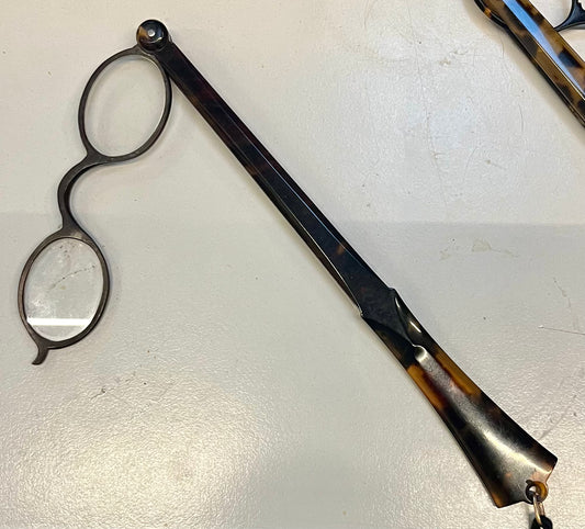 Antike Lorgnette, antike Brille