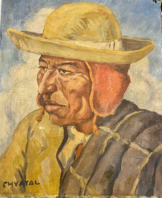 Peruaner, signiert