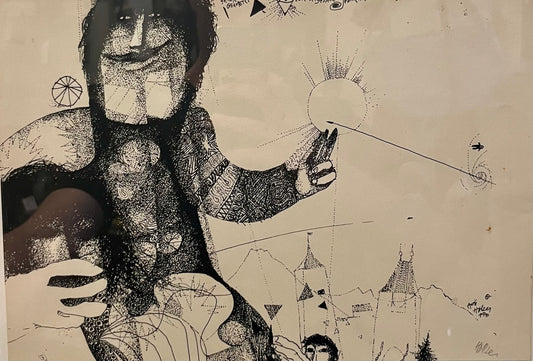 Adi Holzer – Originalradierung 1970, handsigniert