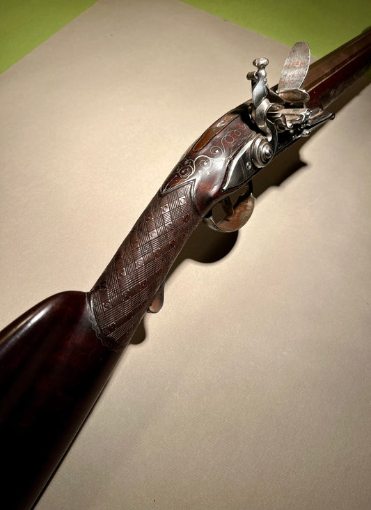 Steinschloss Flinte, Ray in Brescia, Italien um 1800, fürstlicher Besitz