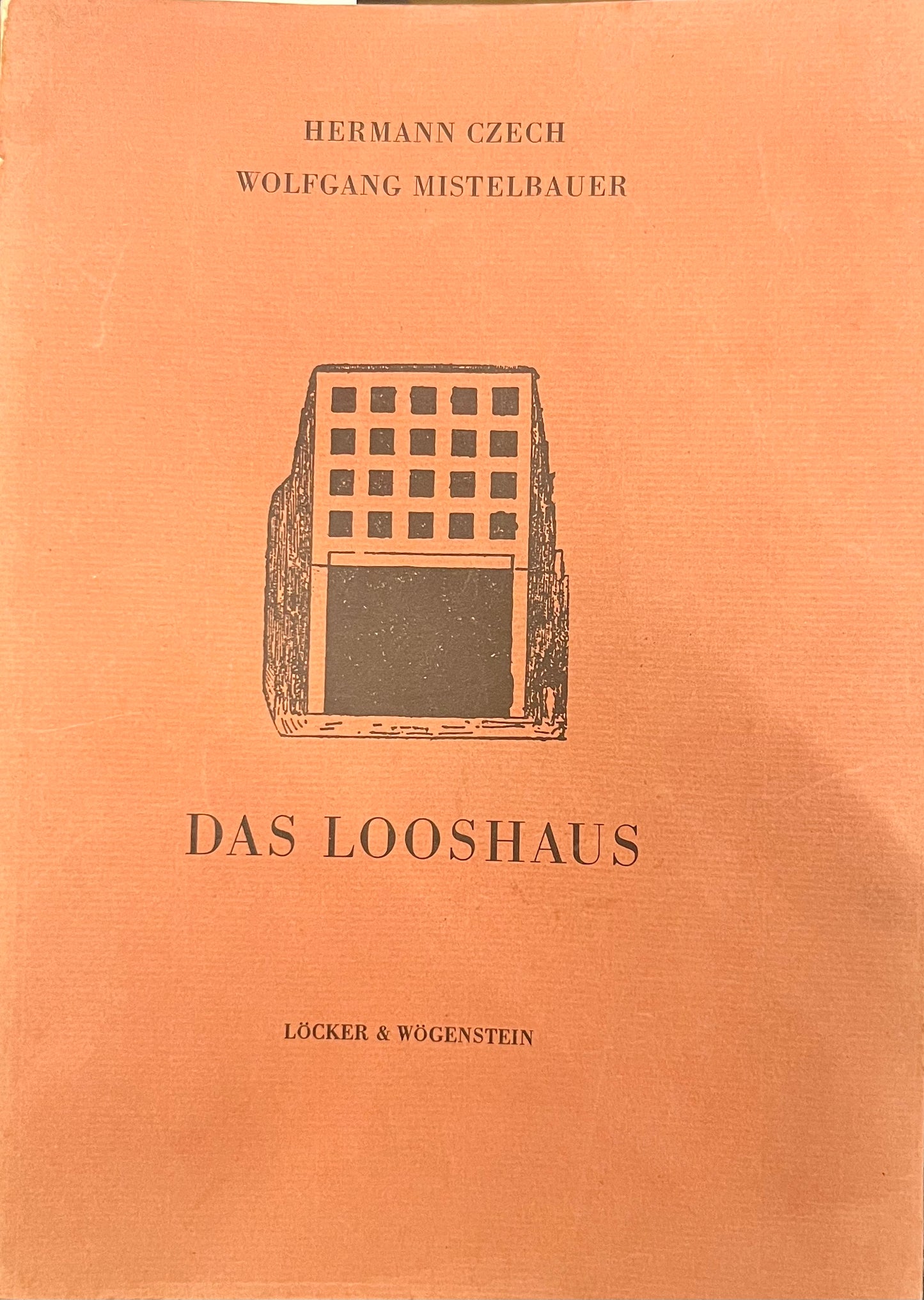 Das Looshaus Erstausgabe Hermann Czech