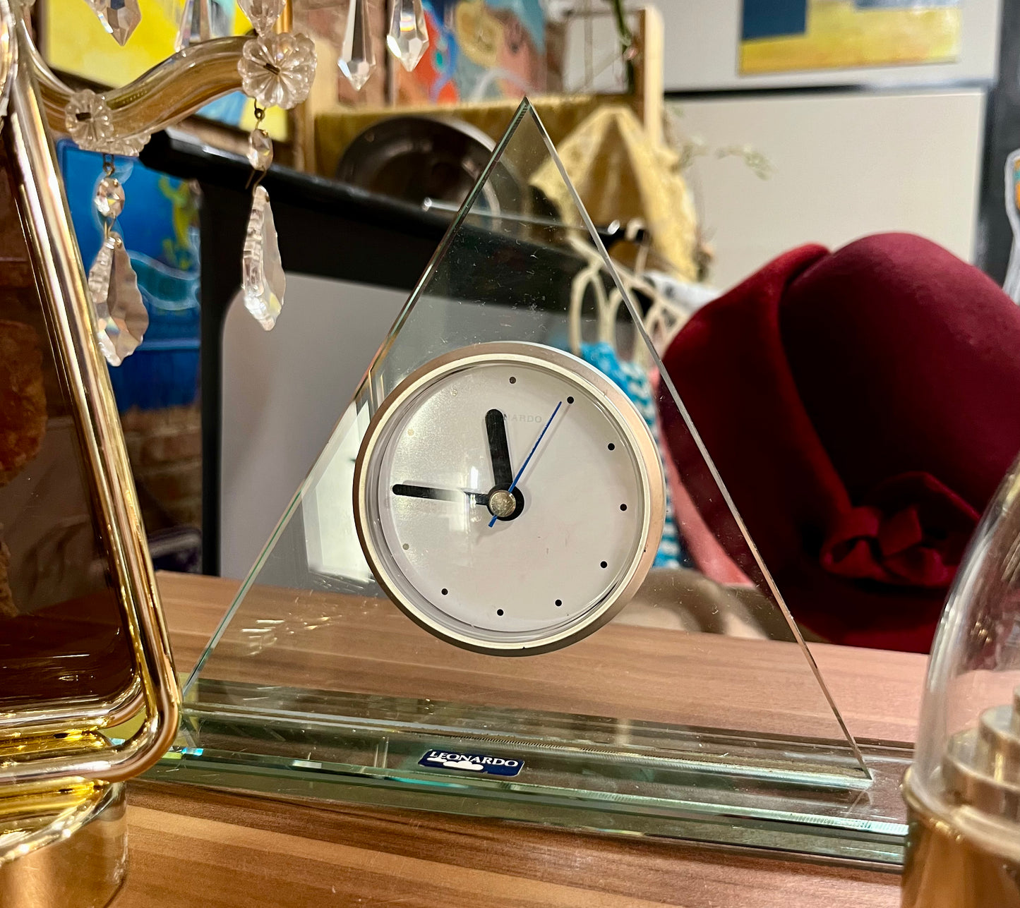 Vintage Uhr Glas