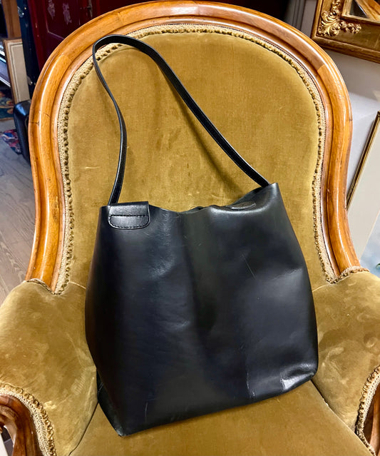 Große Vintage Ledertasche