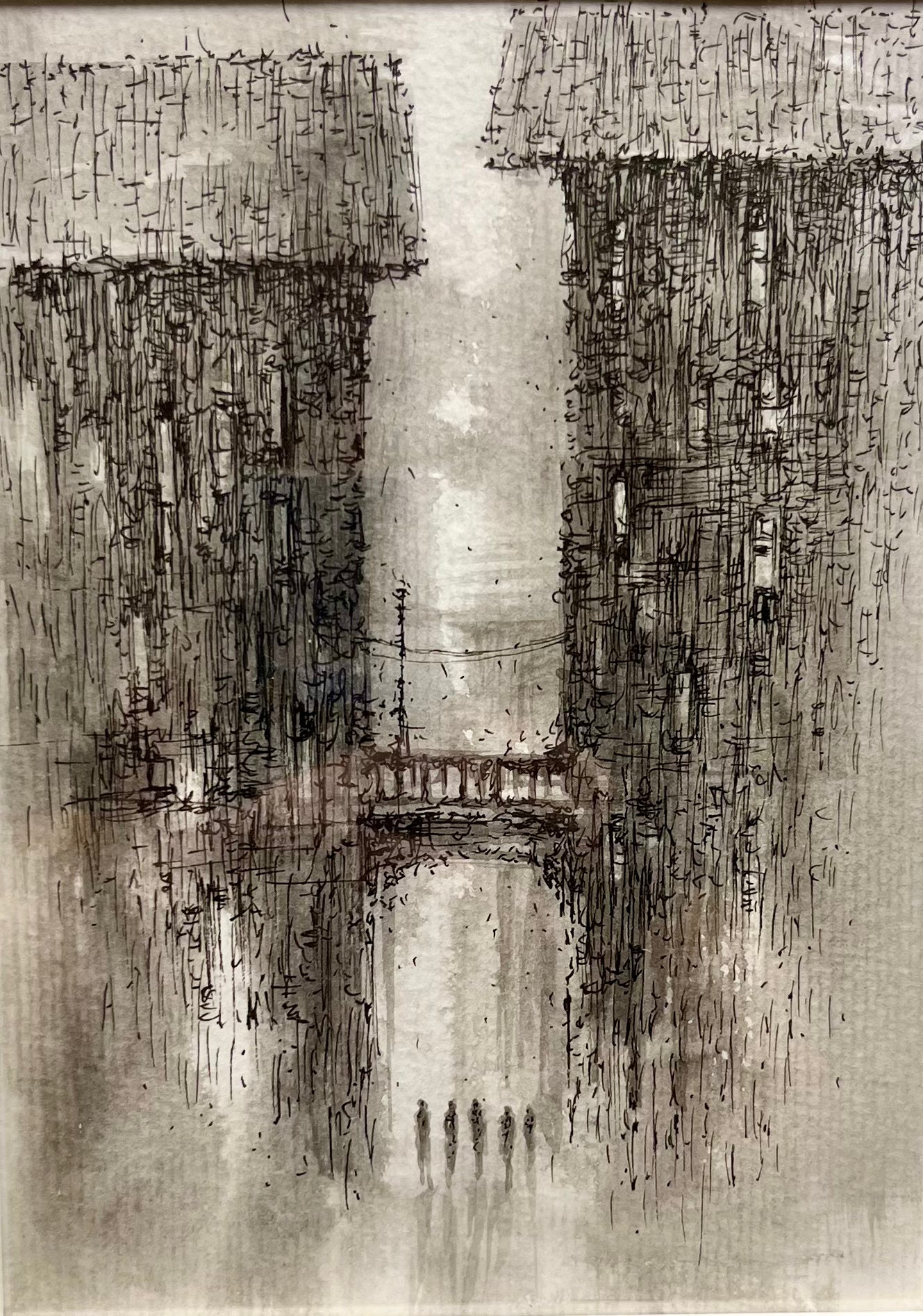 Wien bei Nachtregen, Vladimir Sota