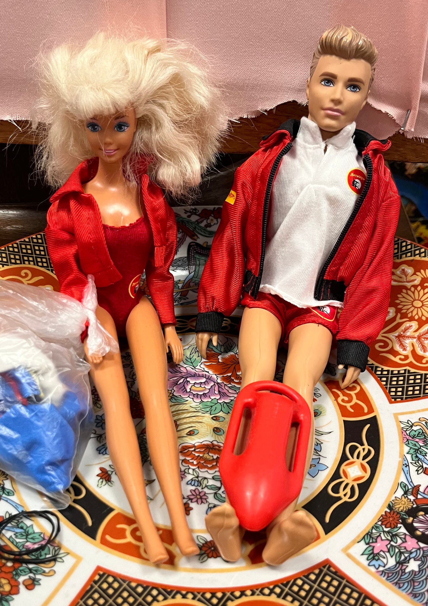 Vintage Baywatch Ken und Barbie