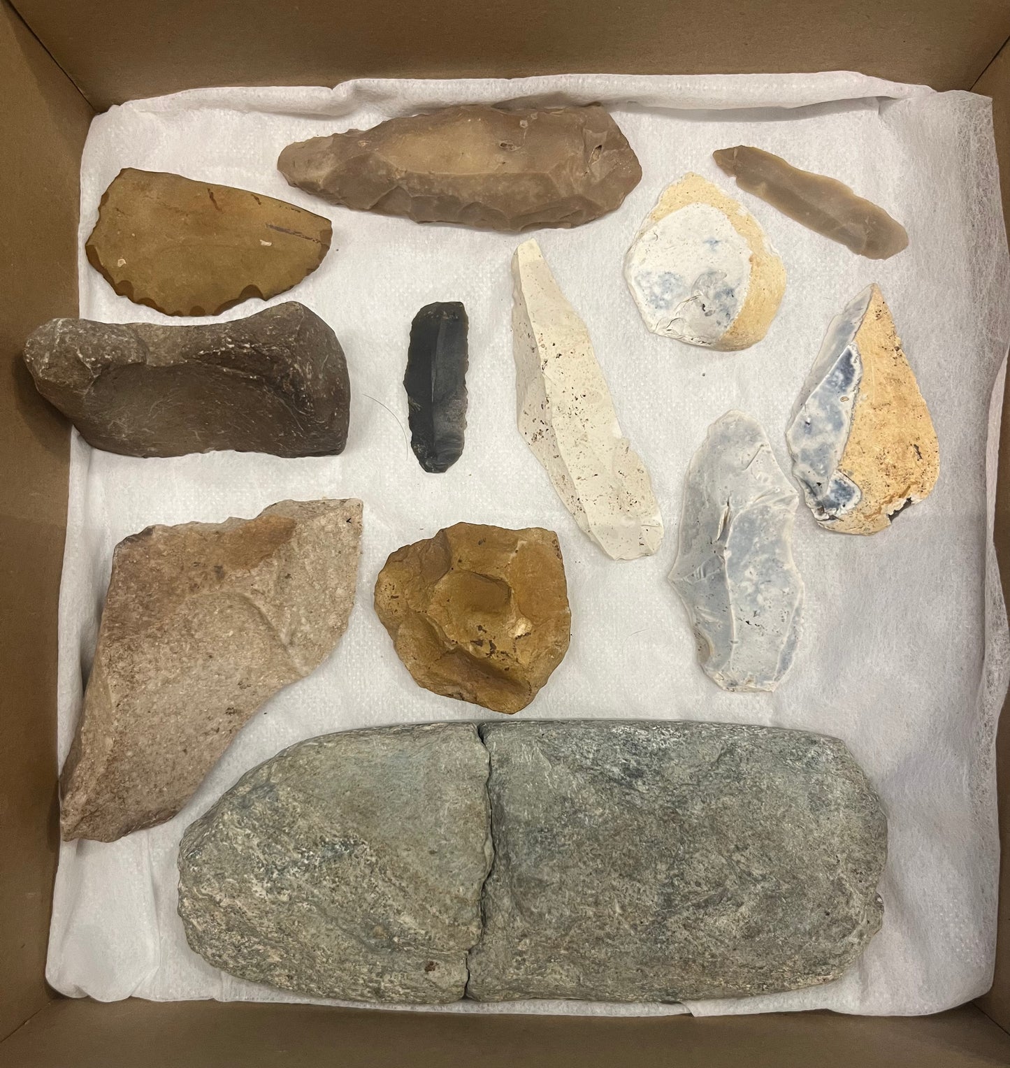 Lot Steinzeitobjekte aus Altsammlung