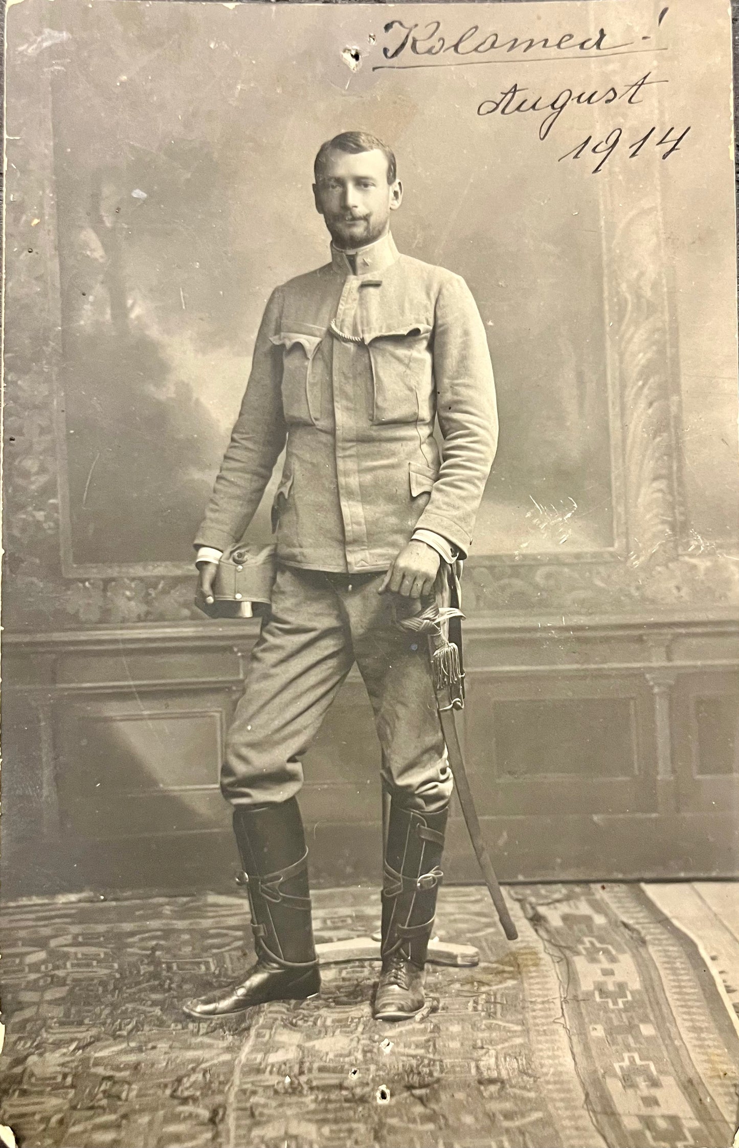 Historisches Soldatenfoto – Kolomea, August 1914